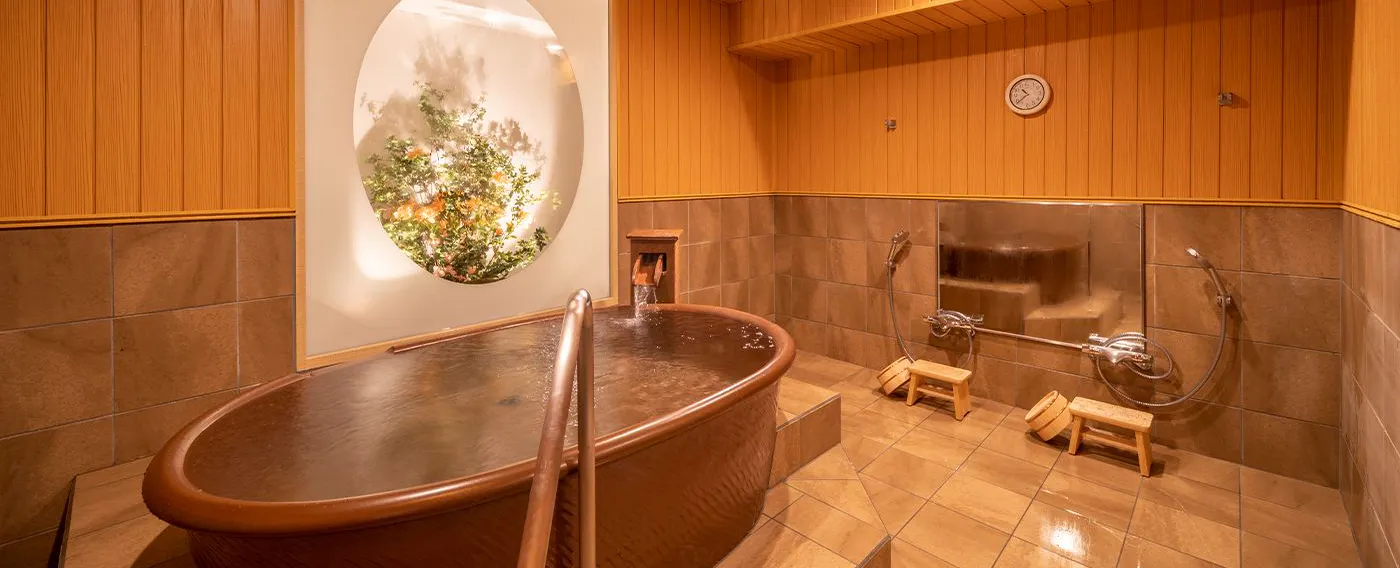 น้ำพุร้อนอ่างอาบน้ำส่วนตัว