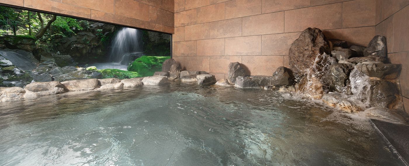 天然温泉