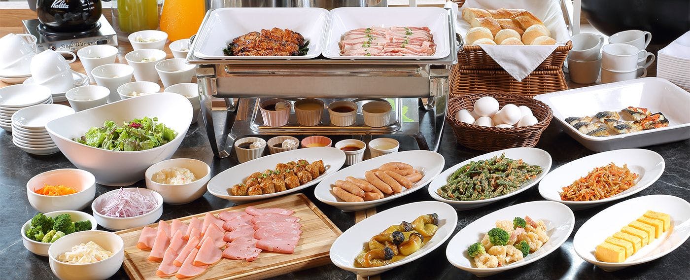 บุฟเฟ่ต์อาหารเช้า