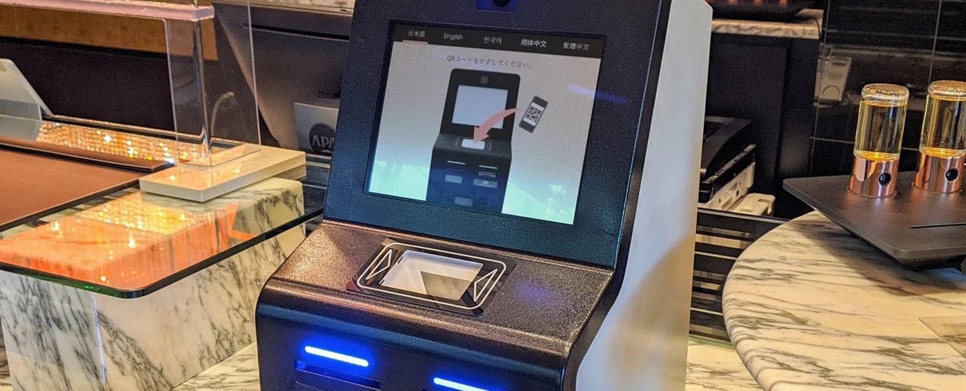 Mesin check-in 1 detik