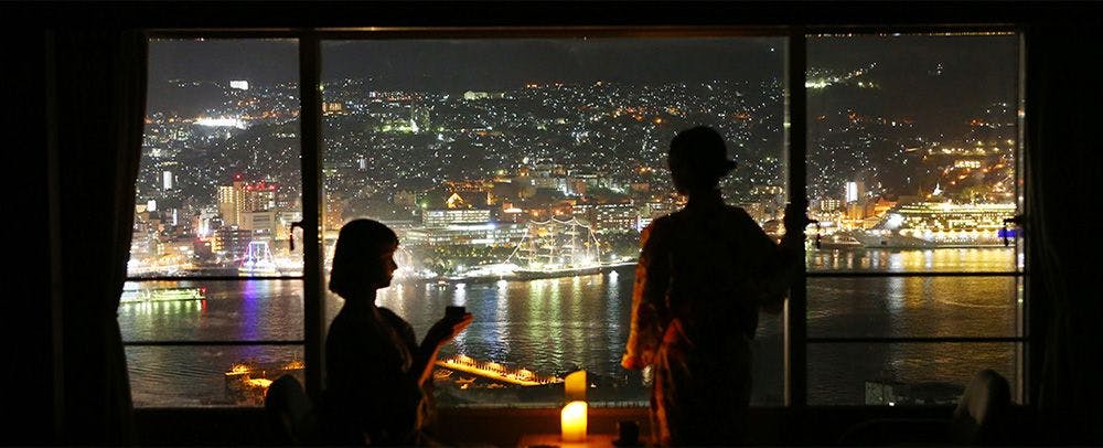 稲佐山山頂展望台 カップル ご夫婦に人気の宿 5選 お得に宿泊予約 Yahoo トラベル