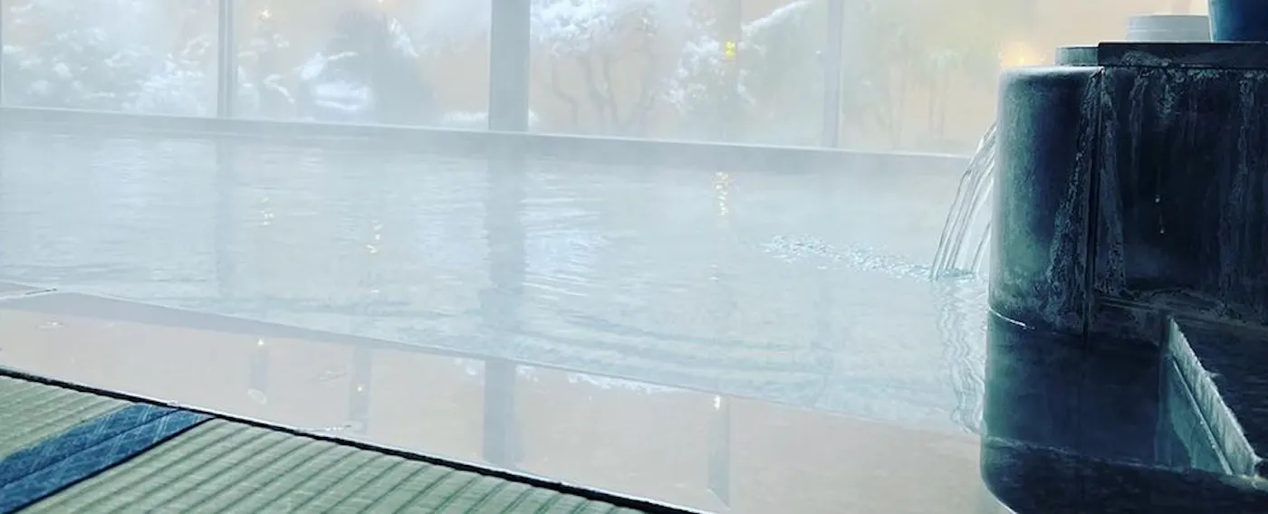 ห้องอาบน้ำสไตล์เสื่อทาทามิ