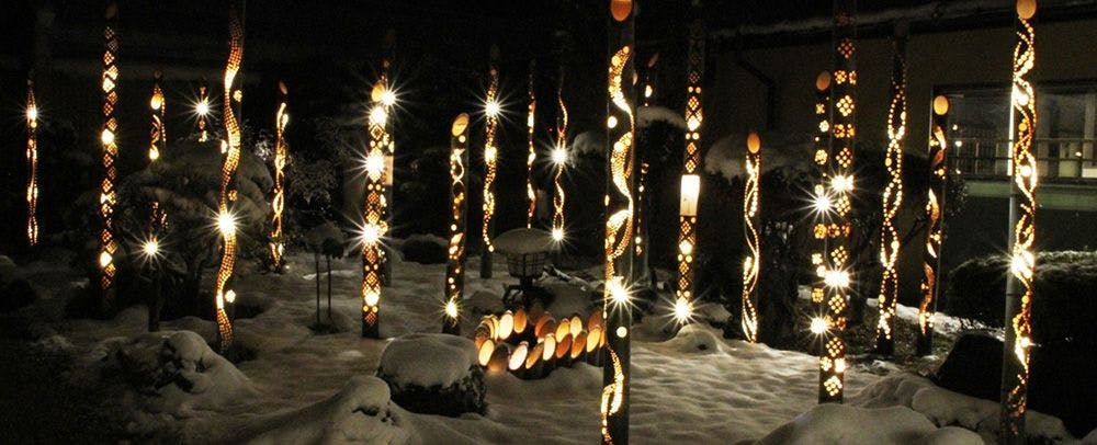 โคมไฟไม้ไผ่