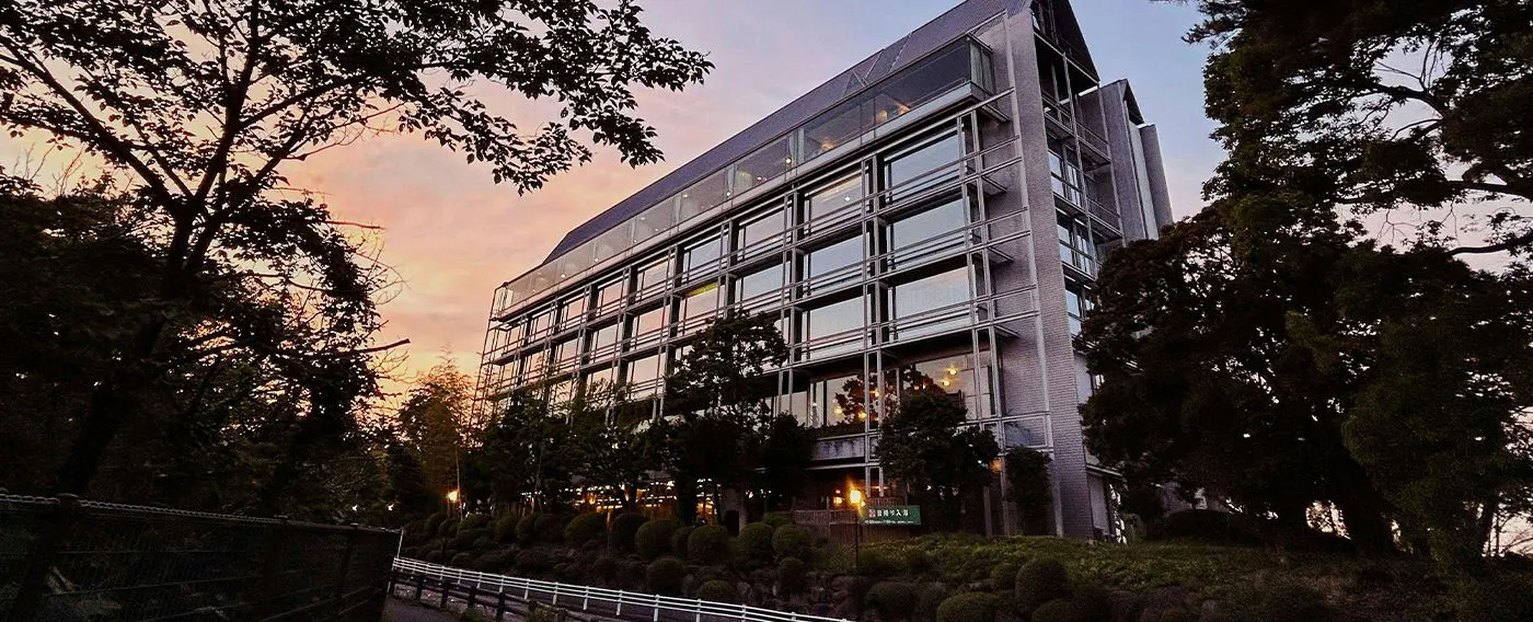 외관 저녁 풍경