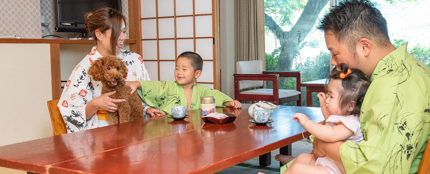 Bilik gaya Jepun khas untuk haiwan peliharaan