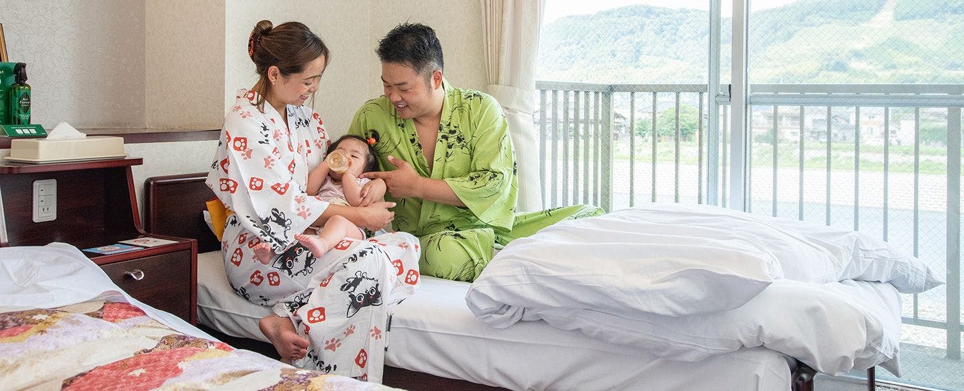 Bilik gaya Jepun dan Barat