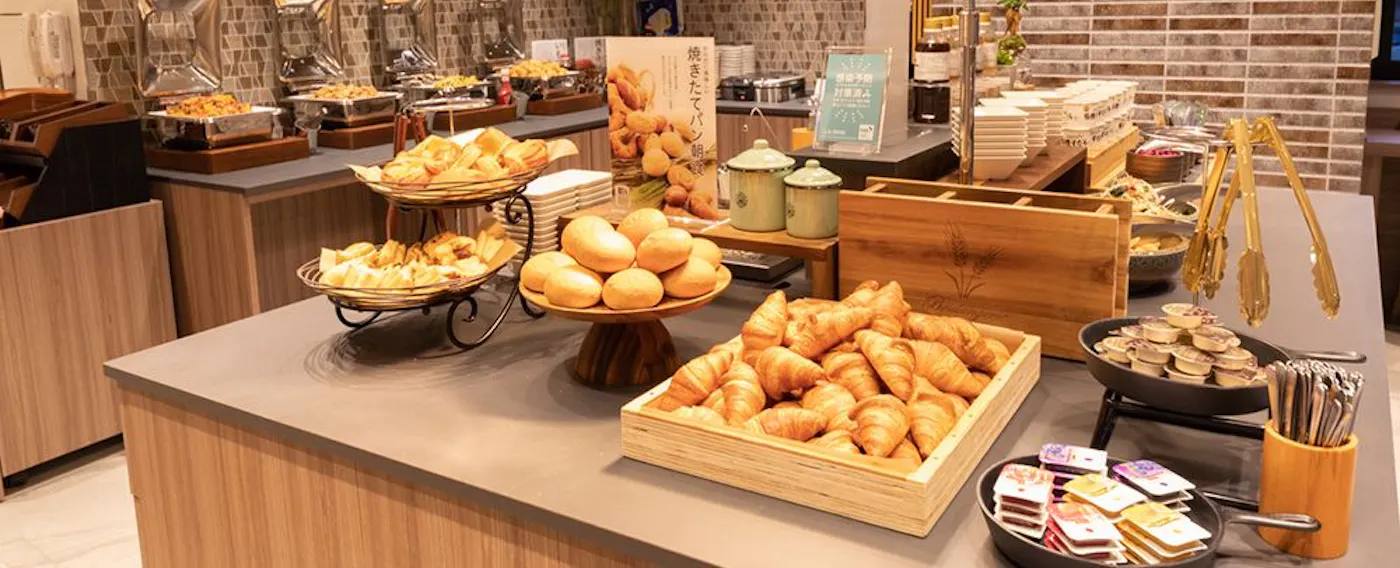 健康的麵包早餐