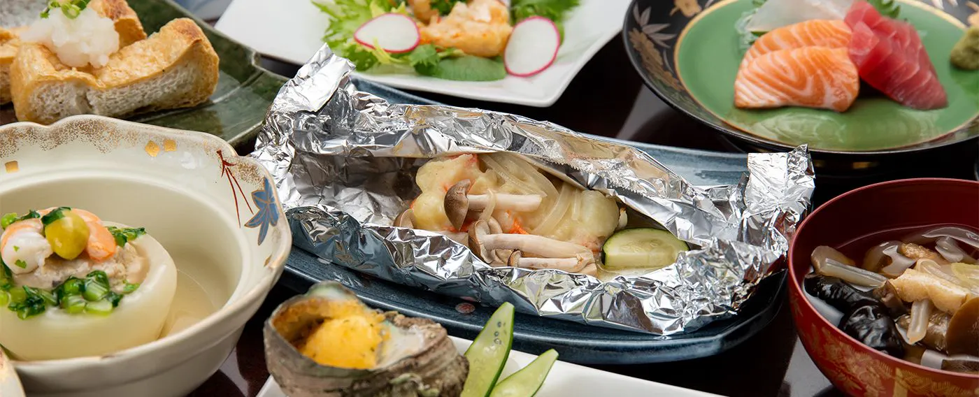 อาหารเย็น: อาหารไคเซกิสร้างสรรค์