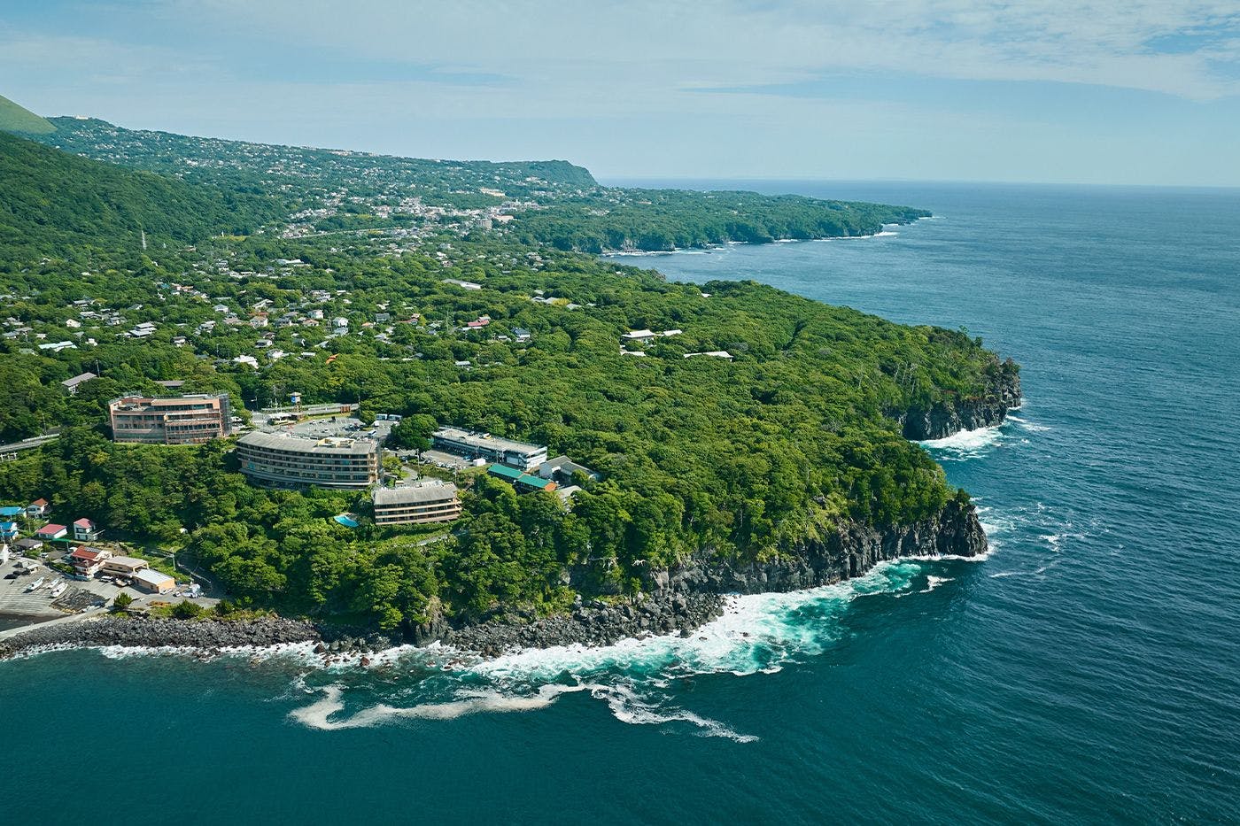 วิวภายนอกของที่พัก