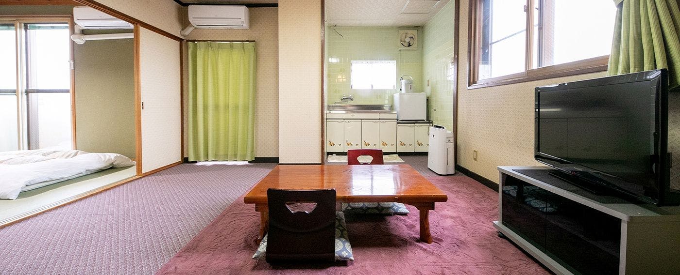 ห้องพักแบบญี่ปุ่น 2 ห้อง