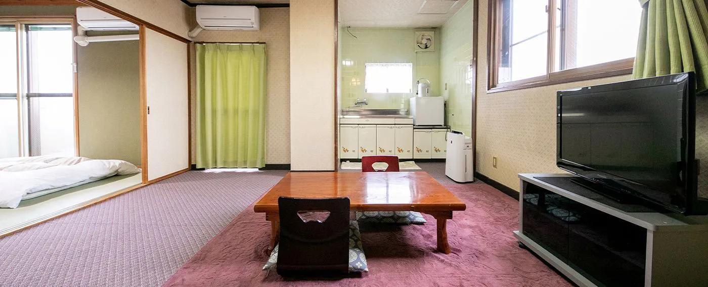 ห้องพักแบบญี่ปุ่น 2 ห้อง