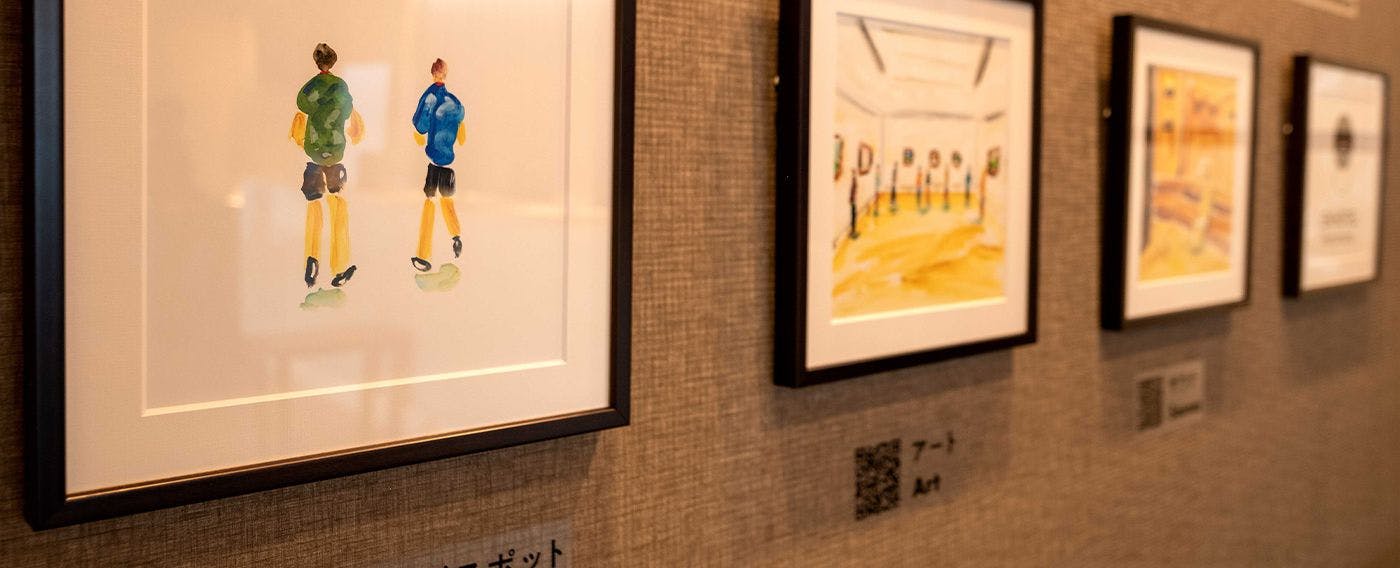 แกลเลอรีคิวอาร์โค้ด