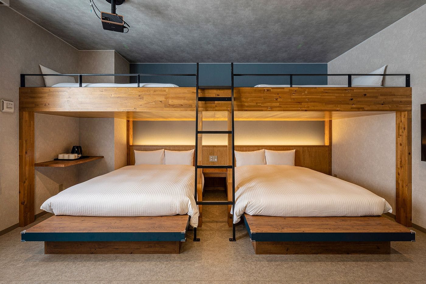 ห้องพักแบบเตียงสองชั้น