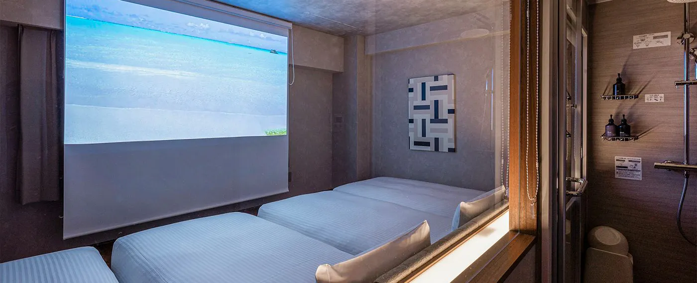 ภาพตัวอย่างการใช้งานโปรเจคเตอร์