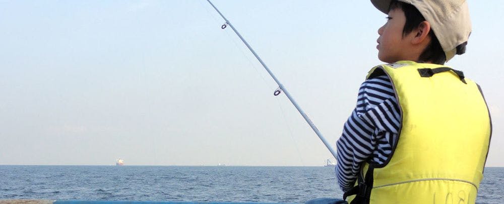 ภาพบ่อเลี้ยงปลาเพื่อการตกปลากลางทะเล