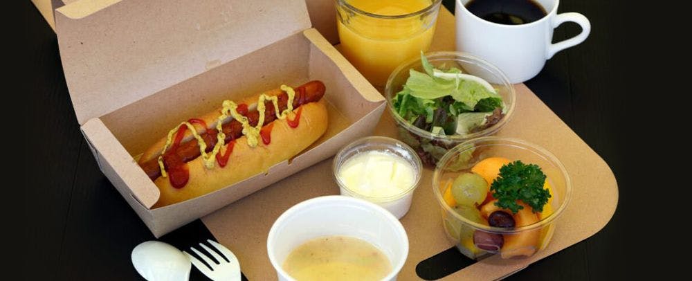 อาหารเช้าแบบซื้อกลับบ้าน