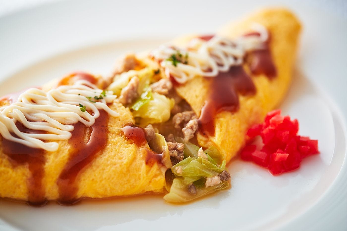 大阪オムレツ お好み焼き風