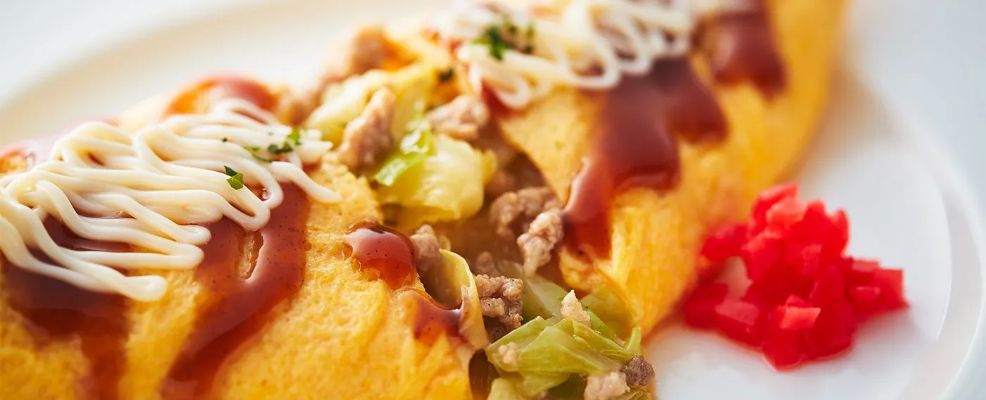 大阪オムレツ お好み焼き風