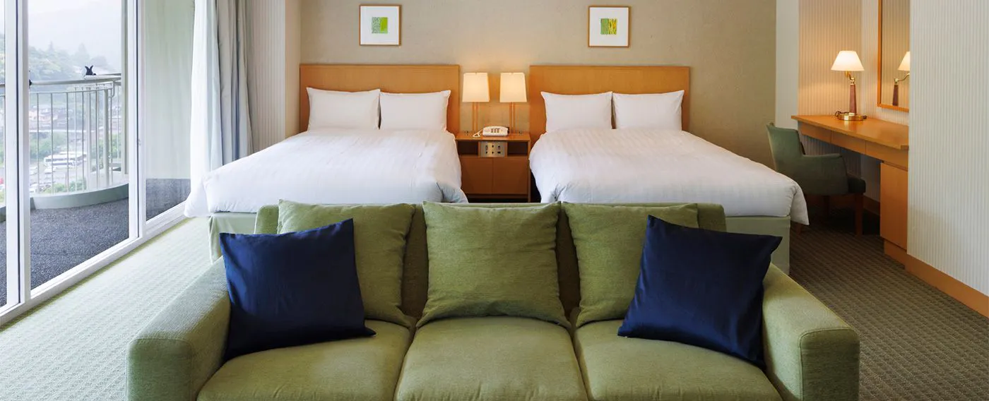 人数や旅のスタイルに合わせて選べる客室