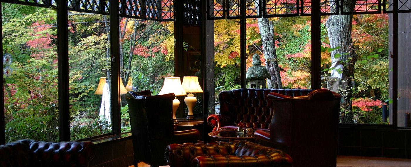 扉温泉 明神館の四季