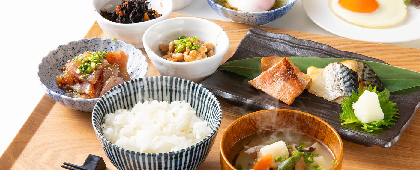 大分の郷土料理を中心に和食メニューも充実しております。