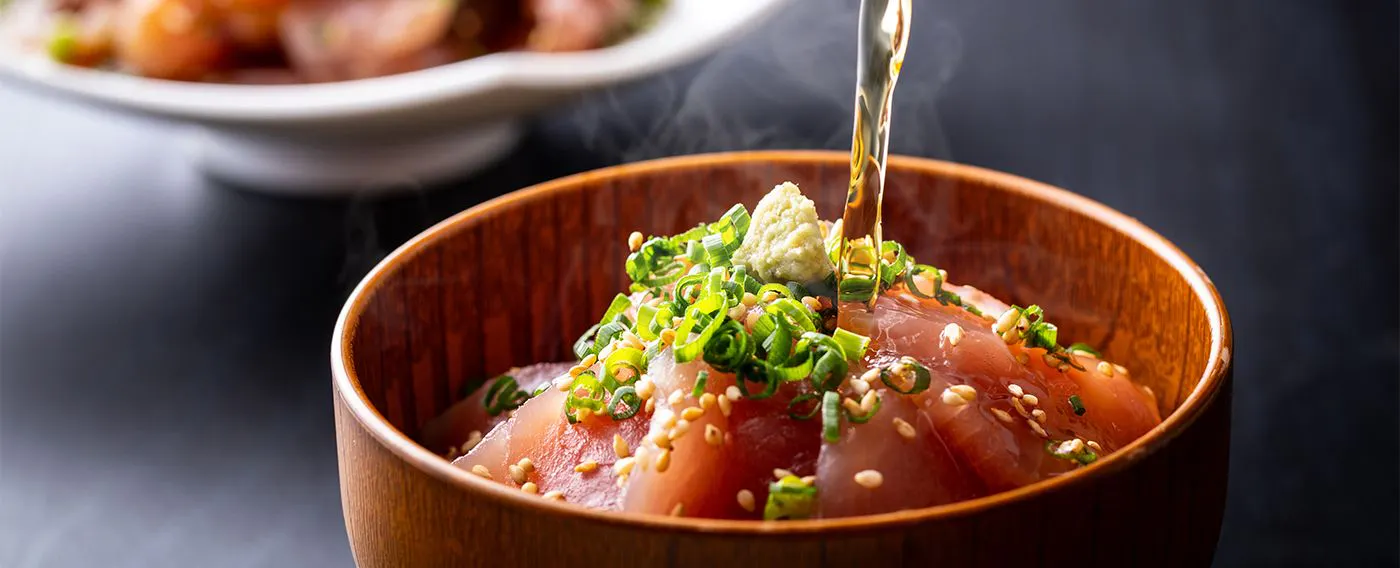 おススメは大分名物の郷土料理「りゅうきゅう」です。