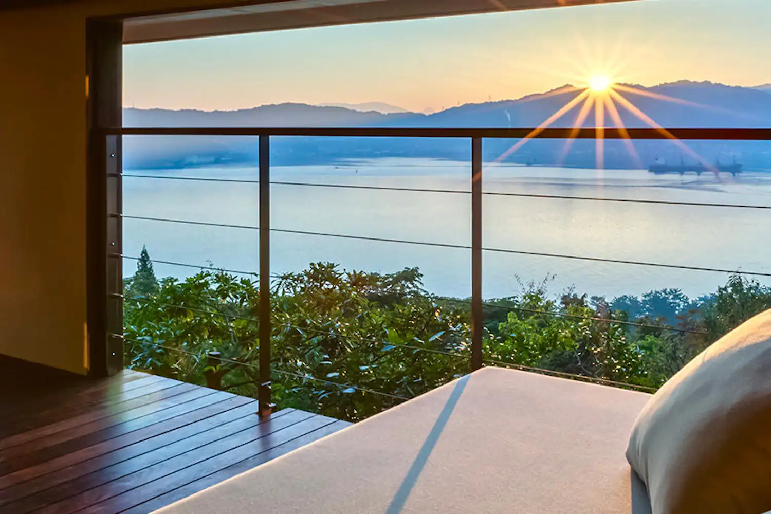 ทัศนียภาพจากห้องพัก