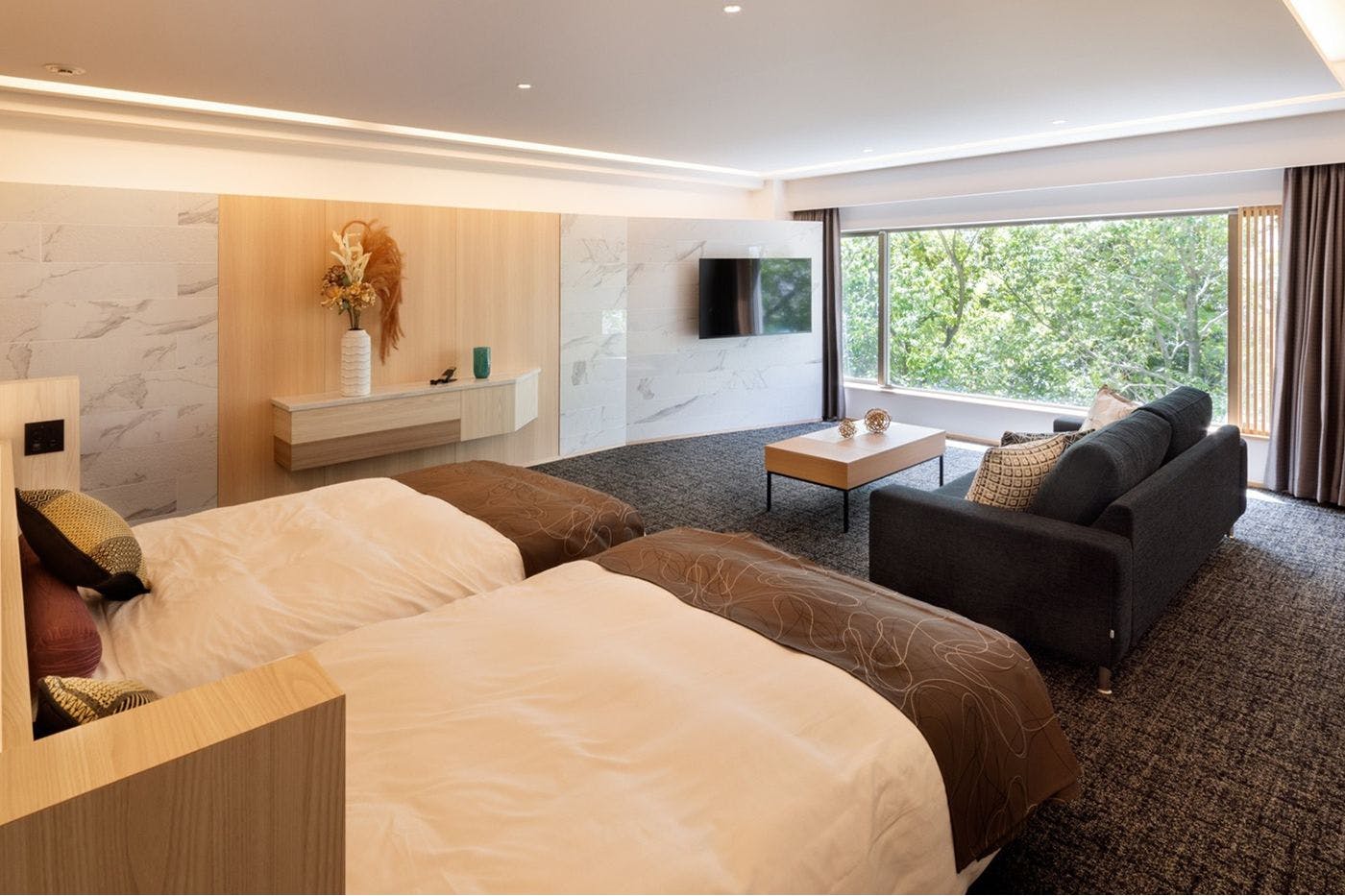 奢華半露天溫泉套房客房