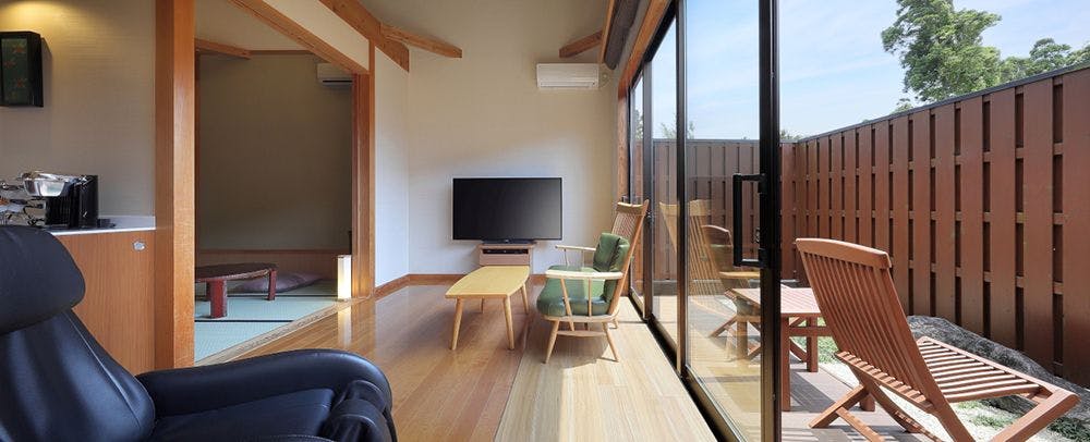 附屬別墅的鄉村／河流的聲音