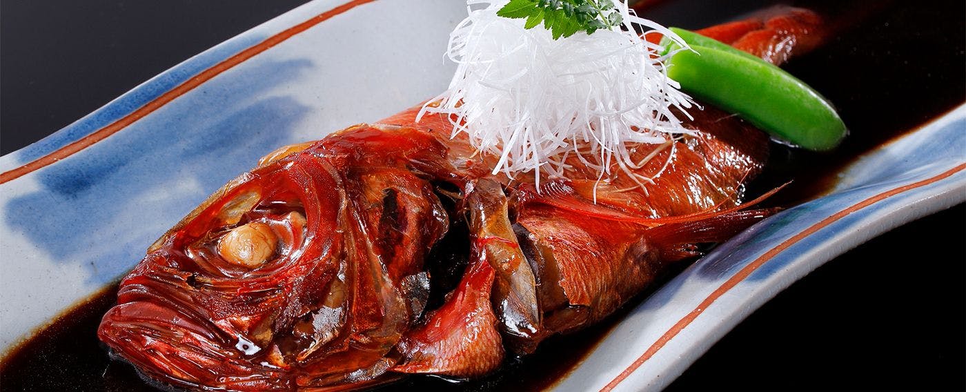 金目鯛整魚燉煮