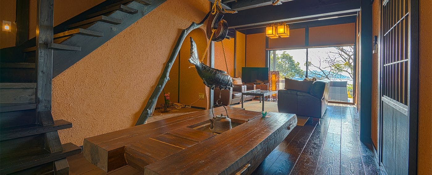 Detached Inn in the Forest Cove: Musouan Biwa