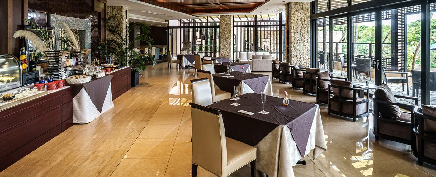 位於泳池別墅潟湖棟1樓的「貴賓休息室」