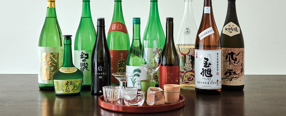 日本酒一例