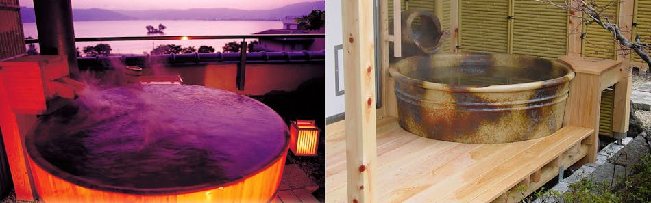 信州・上諏訪温泉 琥珀色の自家源泉を持つ宿「ホテル鷺乃湯」