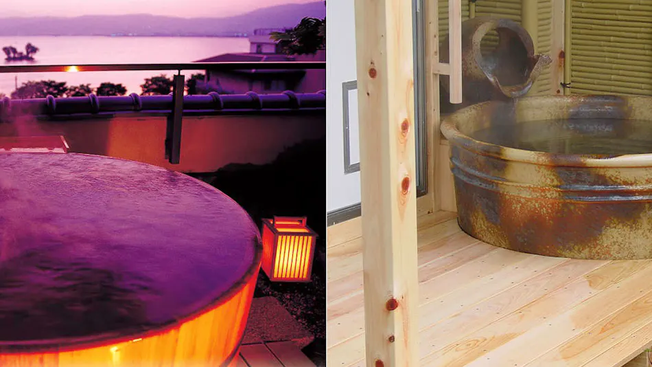 Shinshu Kamisuwa Onsen Hotel Saginoyu, an Inn with Amber-Colored Private Hot Spring Source