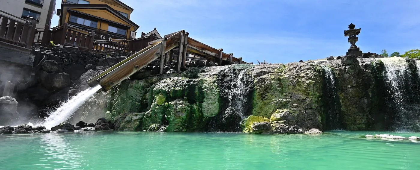 湯畑まで徒歩1 分