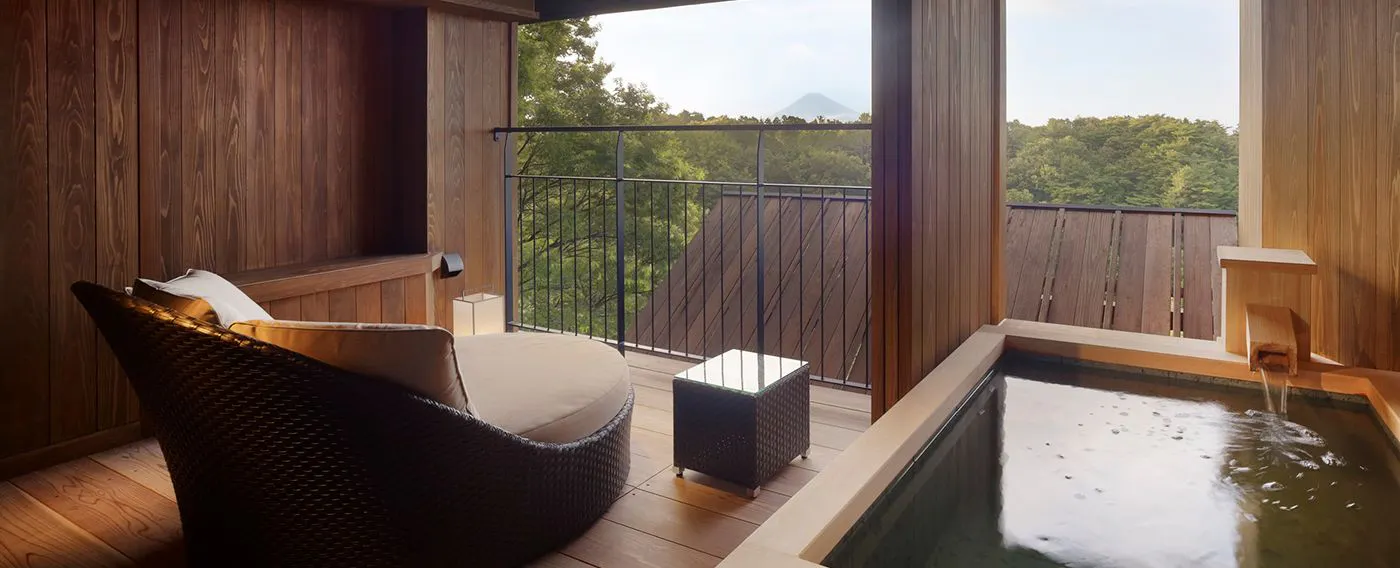 客室露天風呂
