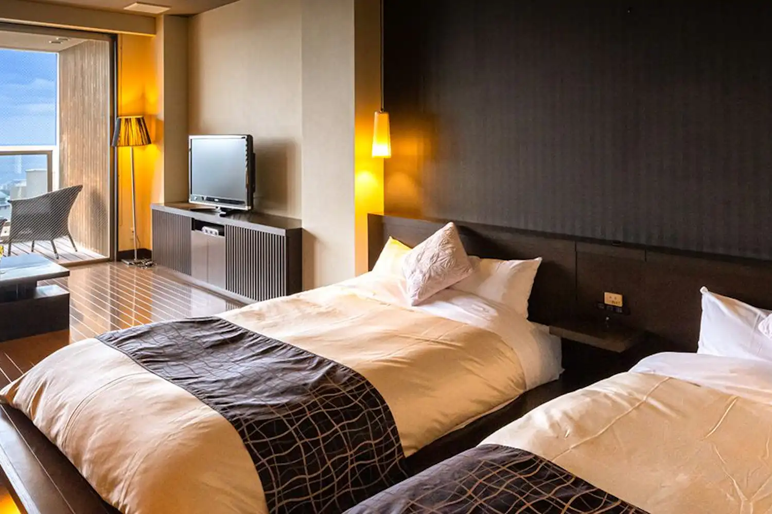 ตัวอย่างห้องพัก