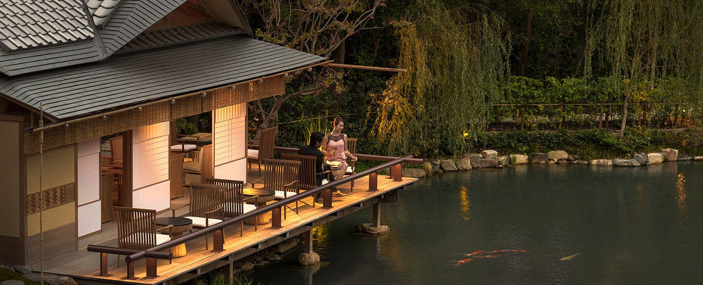 ご到着時のウェルカムシャンパン