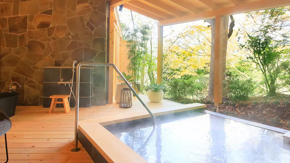 All Rooms with Open-Air Bath Guest Rooms Sengokuhara Onsen Centurion Hakone Villa