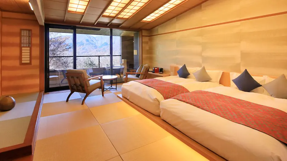 All Rooms with Open-Air Bath Guest Rooms Sengokuhara Onsen Centurion Hakone Villa