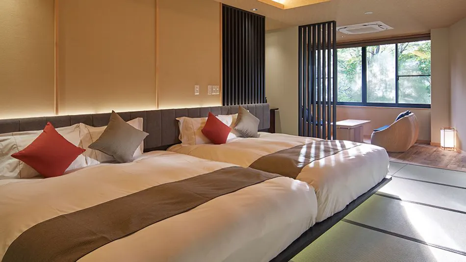 All Rooms with Open-Air Bath Guest Rooms Sengokuhara Onsen Centurion Hakone Villa