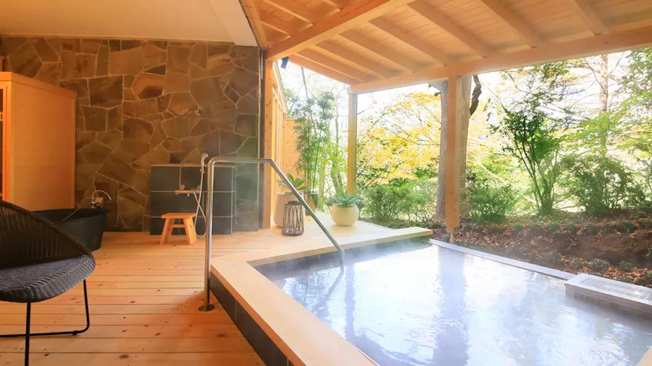 All Rooms with Open-Air Bath Guest Rooms Sengokuhara Onsen Centurion Hakone Villa