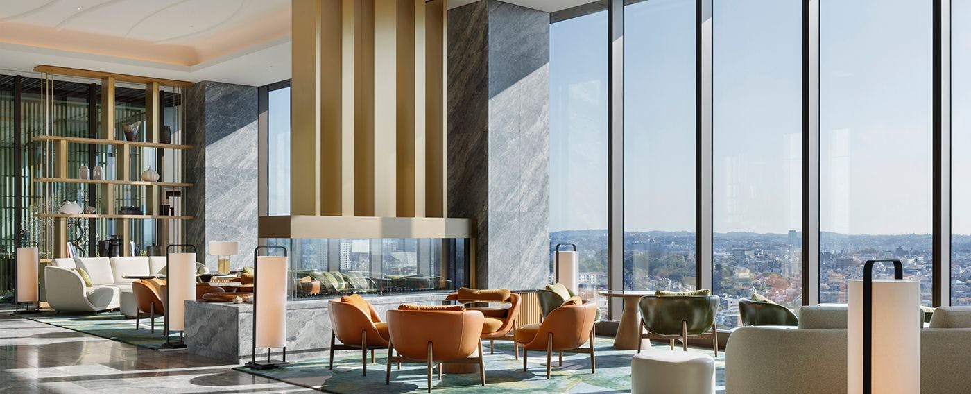 「ロビーラウンジ」で、バラエティ豊かなセイボリーと、自慢のスイーツがそろうアフタヌーンティーを