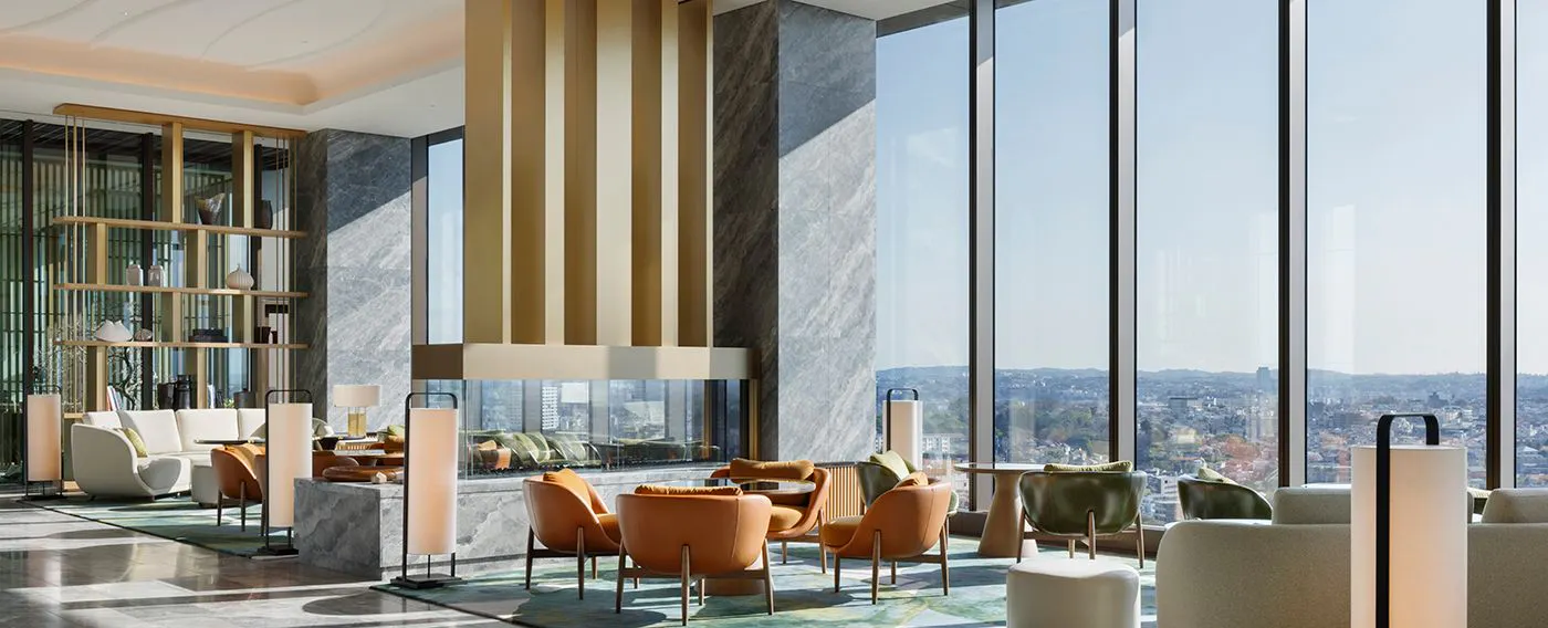 「ロビーラウンジ」で、バラエティ豊かなセイボリーと、自慢のスイーツがそろうアフタヌーンティーを