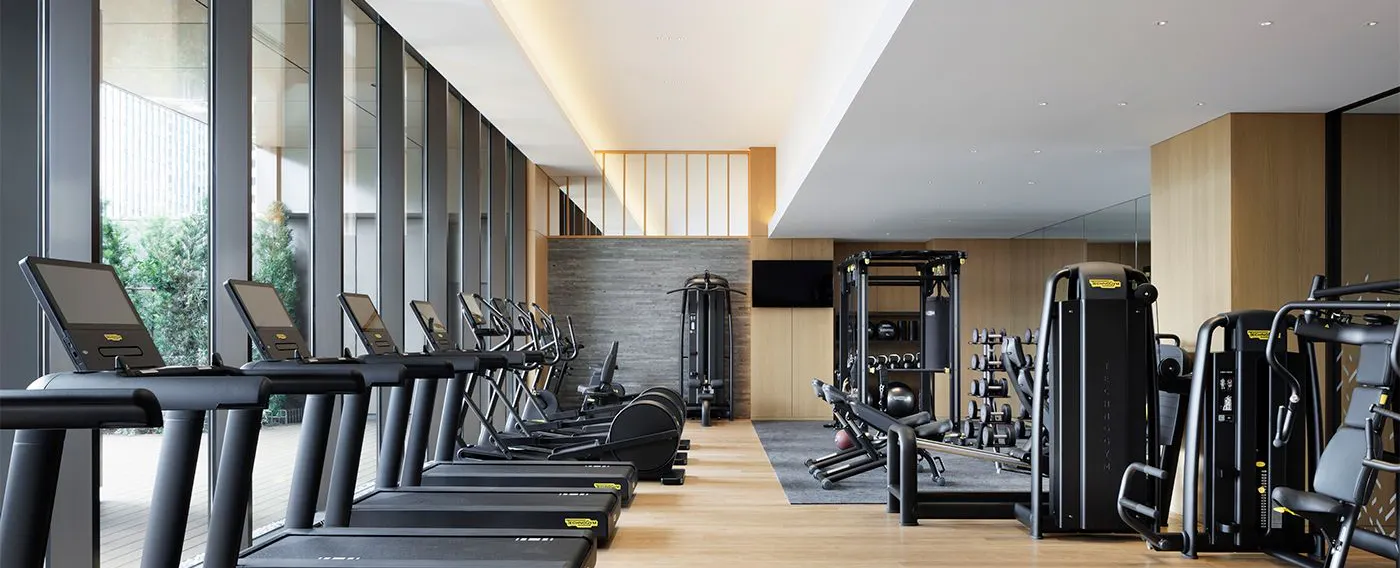 「TRX」の最新機器を導入したフィットネススタジオは、ご宿泊者様専用で24時間ご利用いただけます。