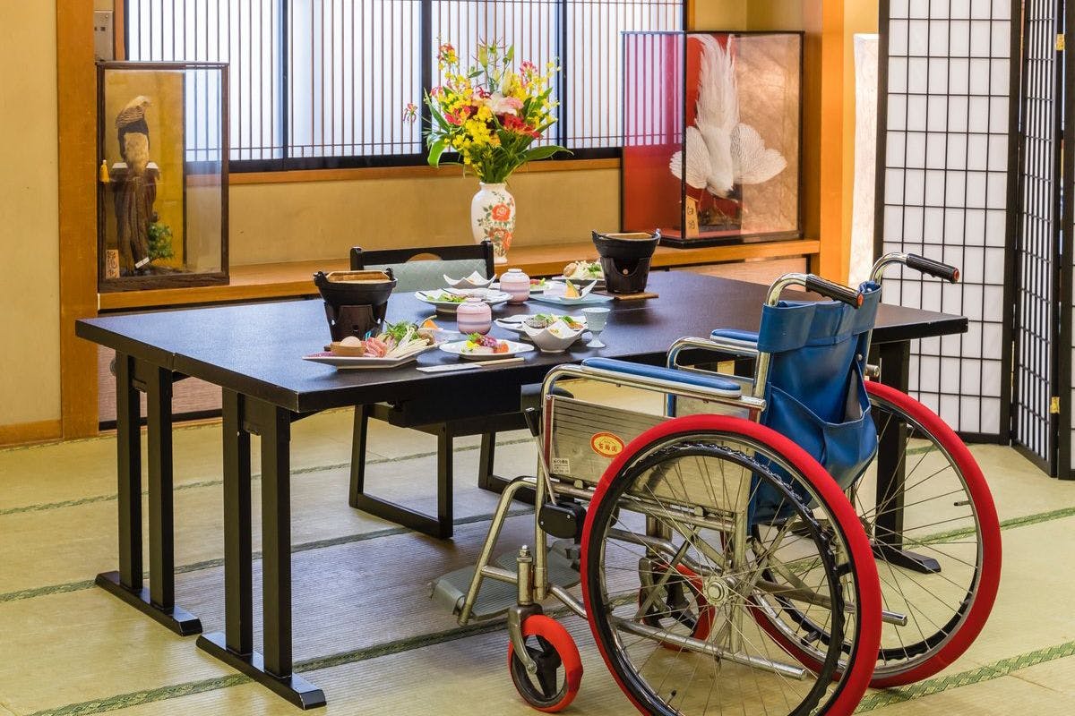 ตัวอย่างสิ่งอำนวยความสะดวกสำหรับผู้พิการ