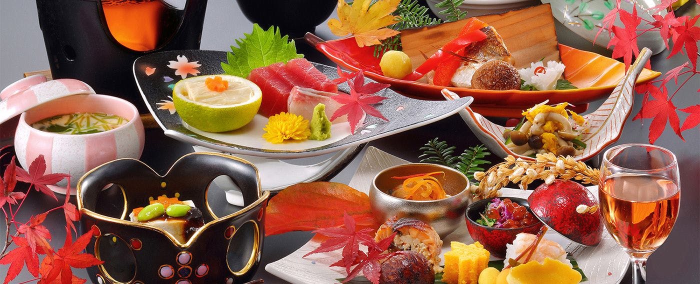 季節會席料理 範例