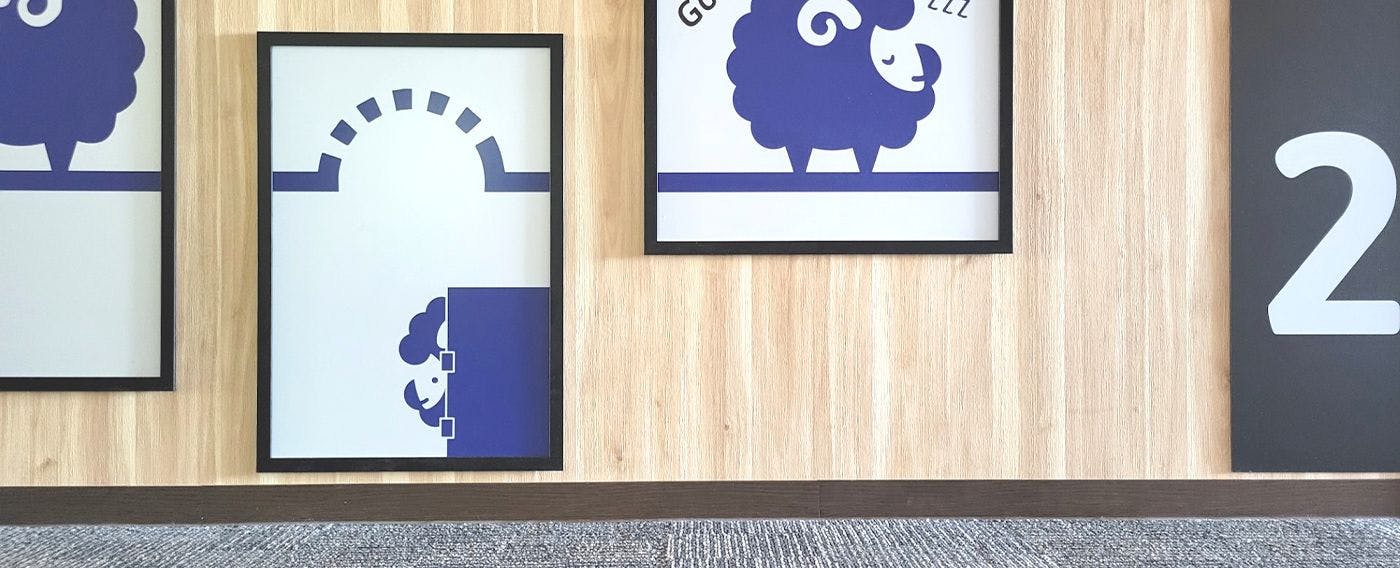 โลโก้ตัวละครแกะ