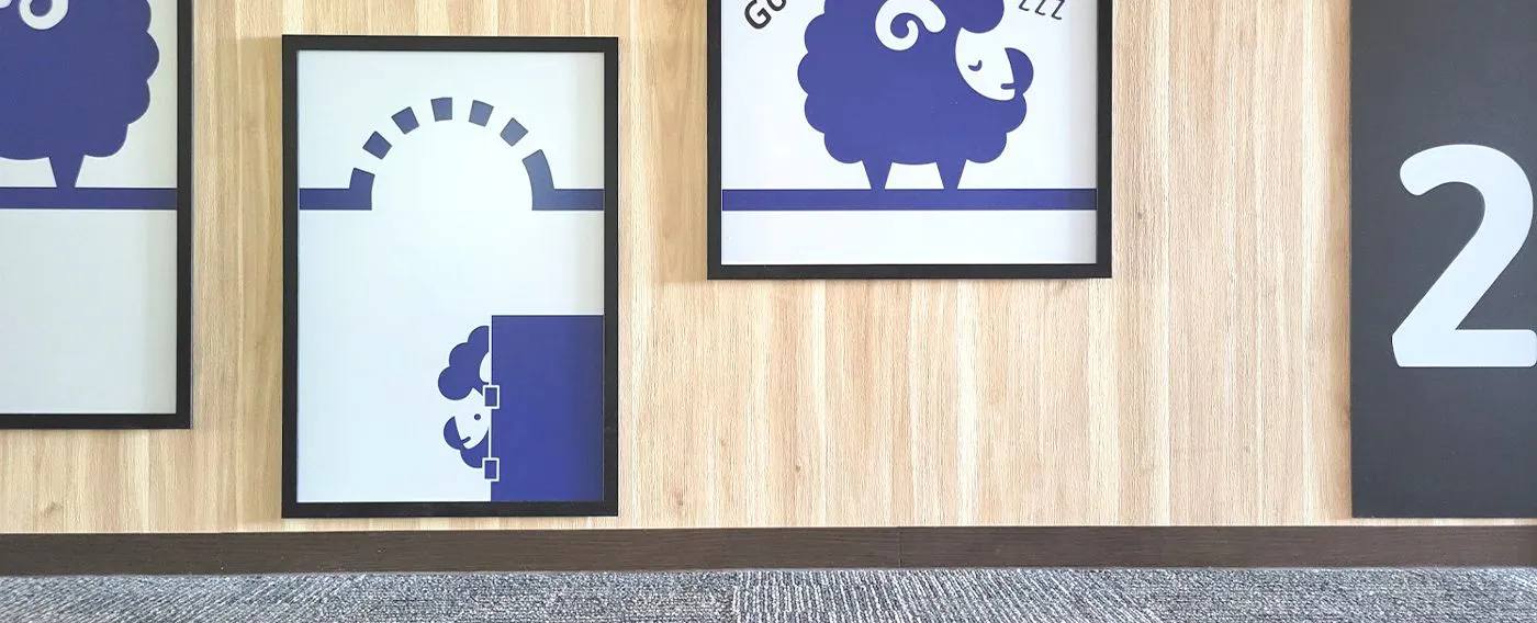 โลโก้ตัวละครแกะ